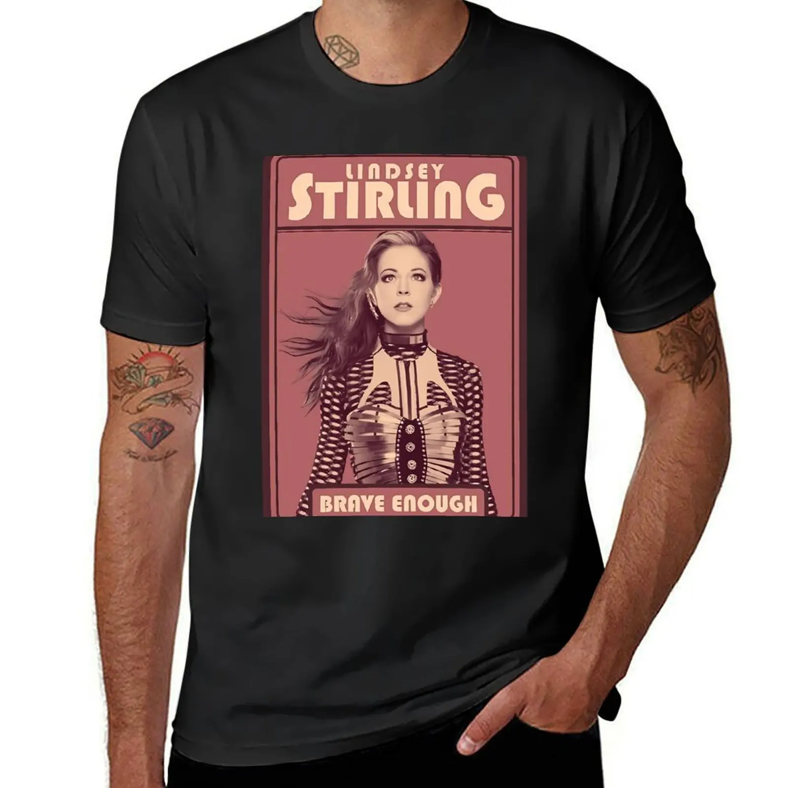 

LINDSEY STIRLING T-Shirt hippie clothes football t shirt essential t shirt mens t shirts pack