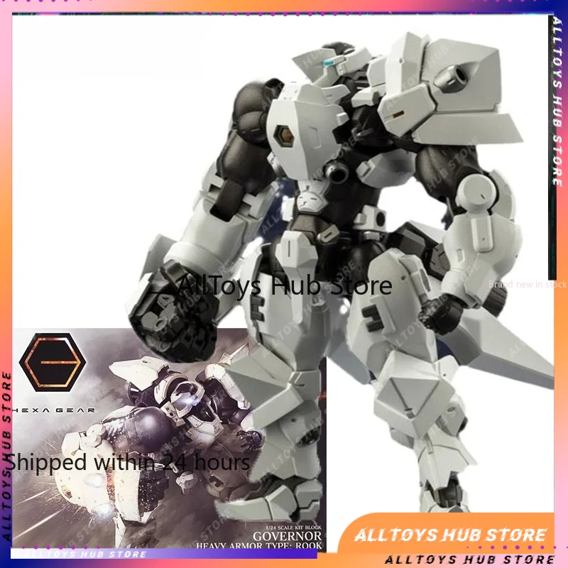 Figura de Anime Kotobukiya HEXA GEAR, TIPO ARMADURA PESADA: ROOK, Figura de Acción, Escala 1/24, Kit de Bloques de Construcción, Juguete Coleccionable, Regalos