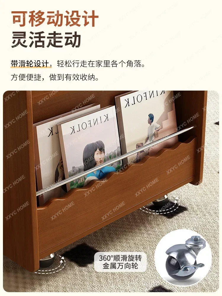 Folding lift coffee table dining table dual-purpose movable tea table