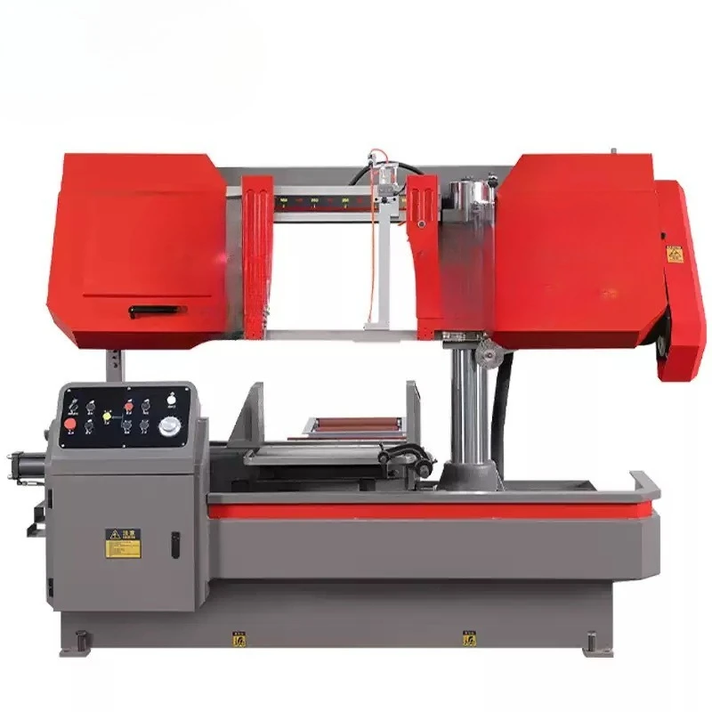 Numerical control sawing machine Hydraulic stainless steel profile steel bar cutting Small sawing machine Band sawing machine
