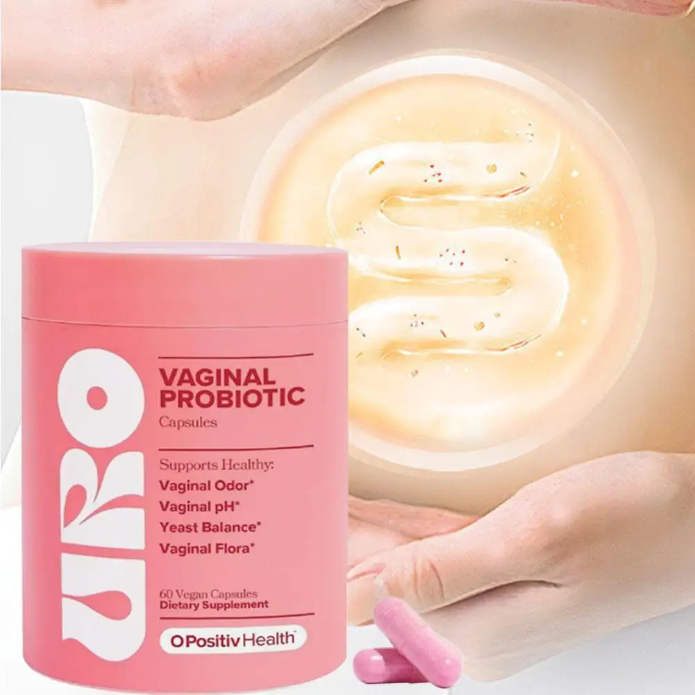 Woman Capsules Probiotic Vitamins Supports Healthy 60 Capsules Dietary Supplement Yeast Balance Positive Health Positive Health