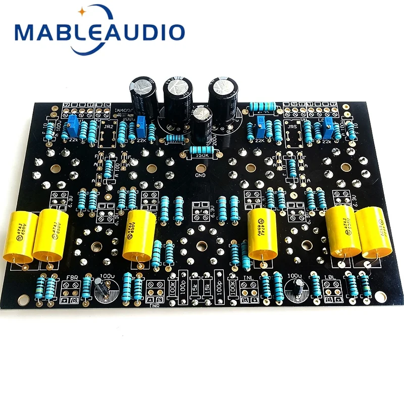 1PCS 12AX7, 12AU7, EL34 Push-Pull Tube Amplifier Circuit Board Tube Amplifier Power Amplifier Board Audio Accessories