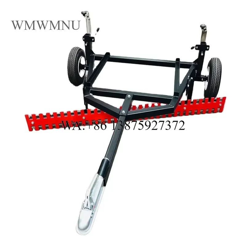 Wmwmnu for ATV UTV Plane Scraper Grader Blade Attachment Soil Leveling Tool for Farm Garden Lawn Tractor