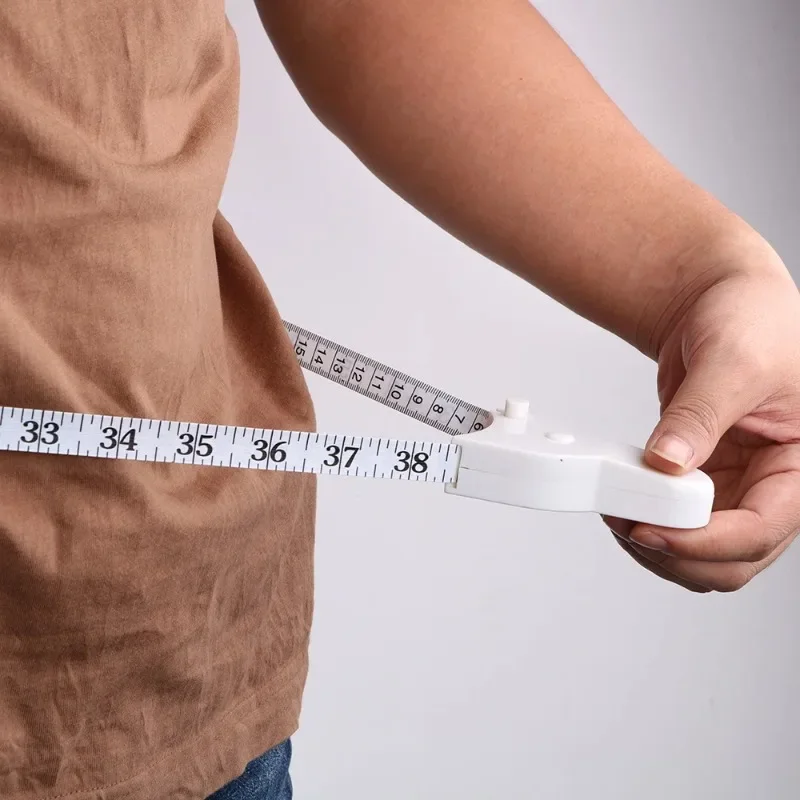 Automatic Telescopic Tape Measure Body Measuring Tape Sewing Ruler Tools Centimeter Tapes For Body Meter Measure White Tools