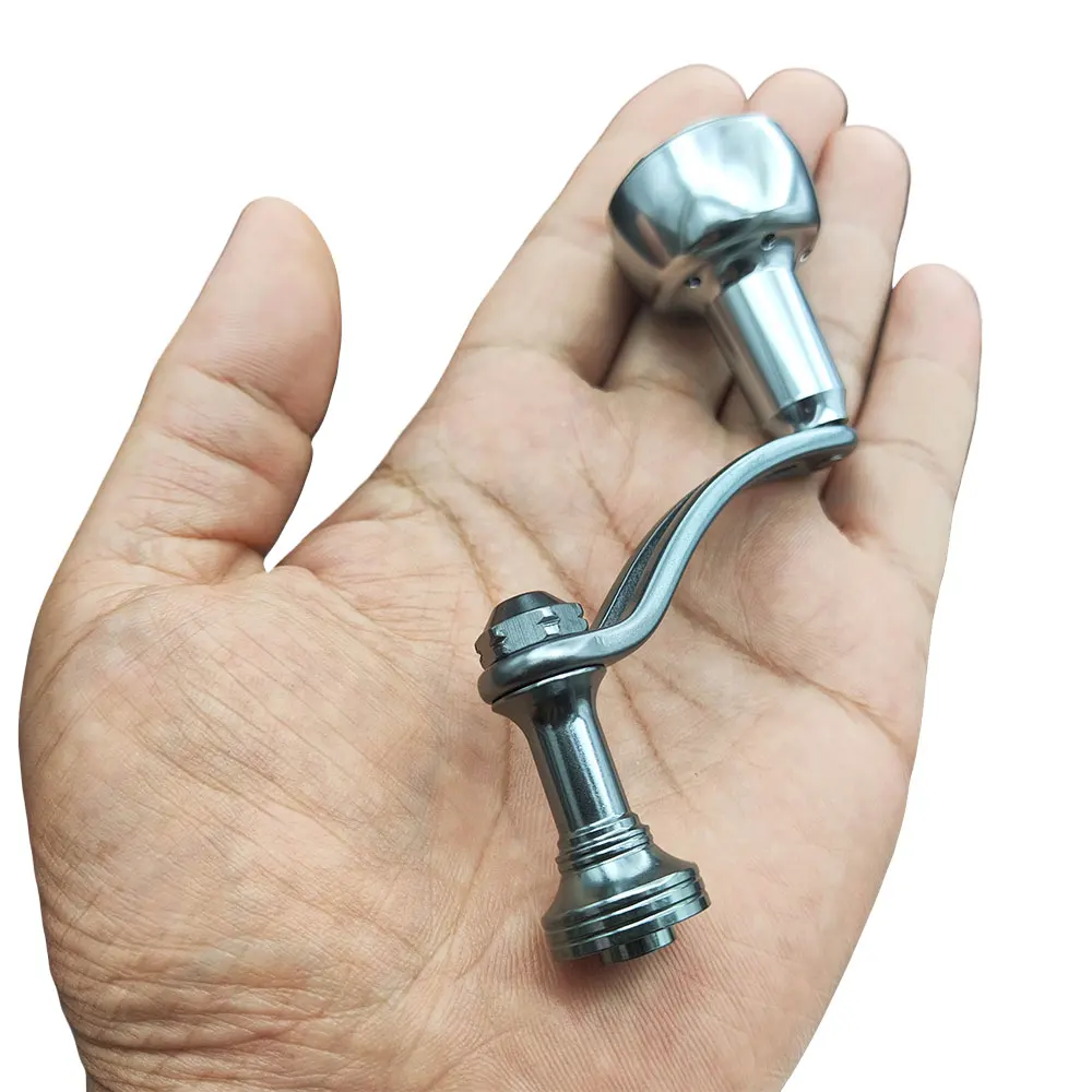 Full Metal Fishing Reel Handle for DAIWA/SHIMANO Screw-in Type