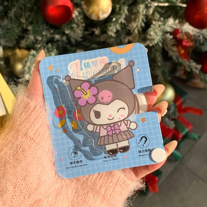 Japanese Cute Cartoon Sanrio Hello Kitty Magnetic Mobile Phone Holder Is Suitable for MagSafe Magnetic Holder. view 3