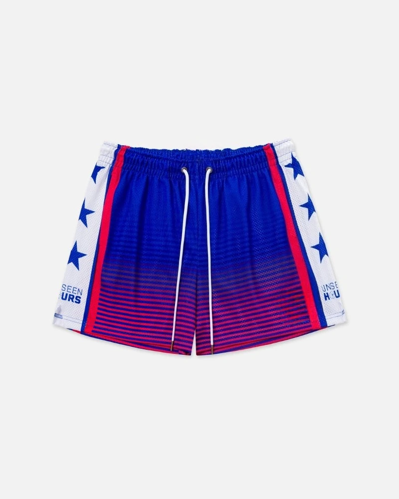 

Unisex Classic UNSEEN HOURS SHOPTS Drawstring Pocket SHOPTS Quarter Gym Loose Breathable Quick Drying Shorts