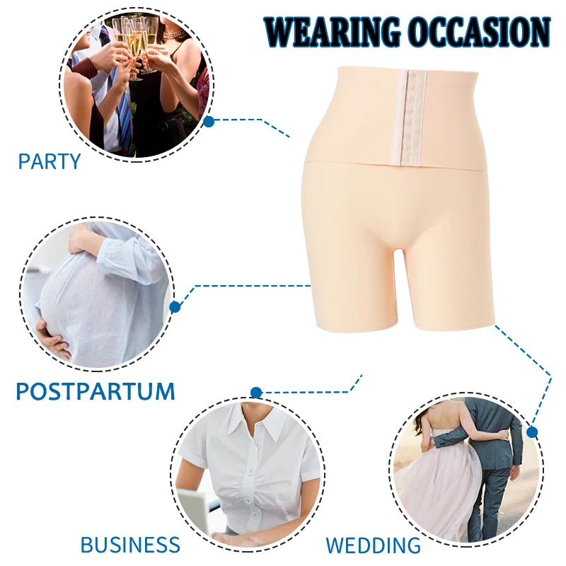 ارتفاع الخصر سراويل النساء التخسيس بعقب رافع مبطن الورك ملابس داخلية محدد شكل الجسم السراويل الفخذ أنحل ملابس داخلية سراويل زلة قصيرة #2