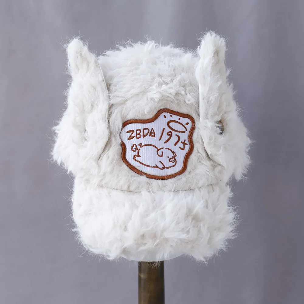 موضة جديدة عالية الجودة y2k الساخن فتاة الضأن الجينز آذان الكلب كاوبوي قبعة بيسبول قبعة بتصميم هيب هوب النساء الرجال فريق الحفلات قبعة بيسبول #2