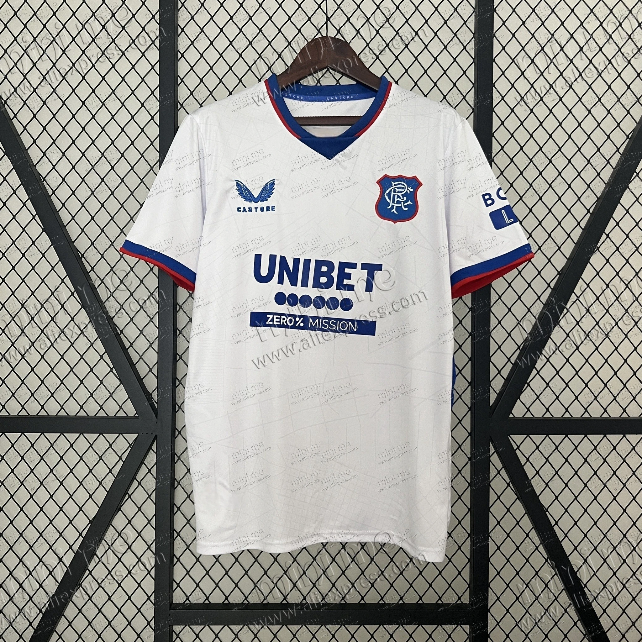 

2025 Summer Men's Rangers Short-sleeved 3D Printed Football Shirt Youth Training Football Uniform Breathable Unisex Jersey