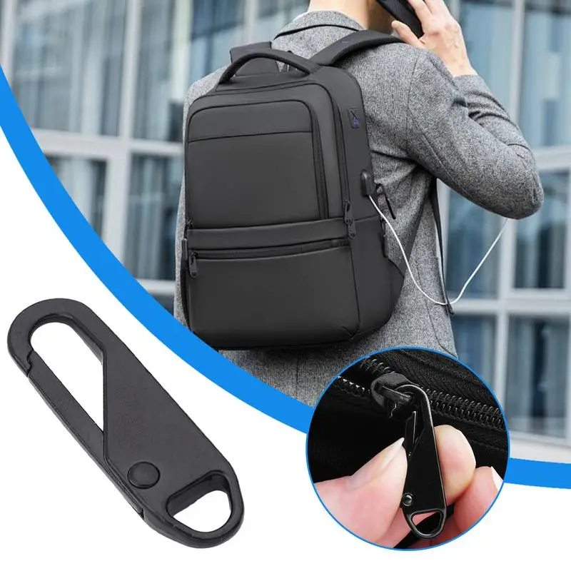 

Zipper Pull Replacement Zipper Repair Kit Zipper Slider Pull Tab Universal Zipper Fixer Metal Zipper Head For Luggage Jackets