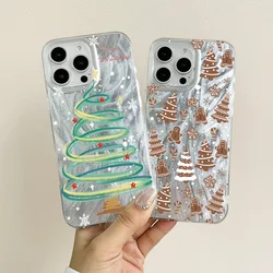 Case For Samsung Galaxy S25 S24 Ultra 5G S23 S21 FE S22 Plus A55 A15 A35 A54 A34 A05S A05 Star Christmas Tree Shockproof Cover