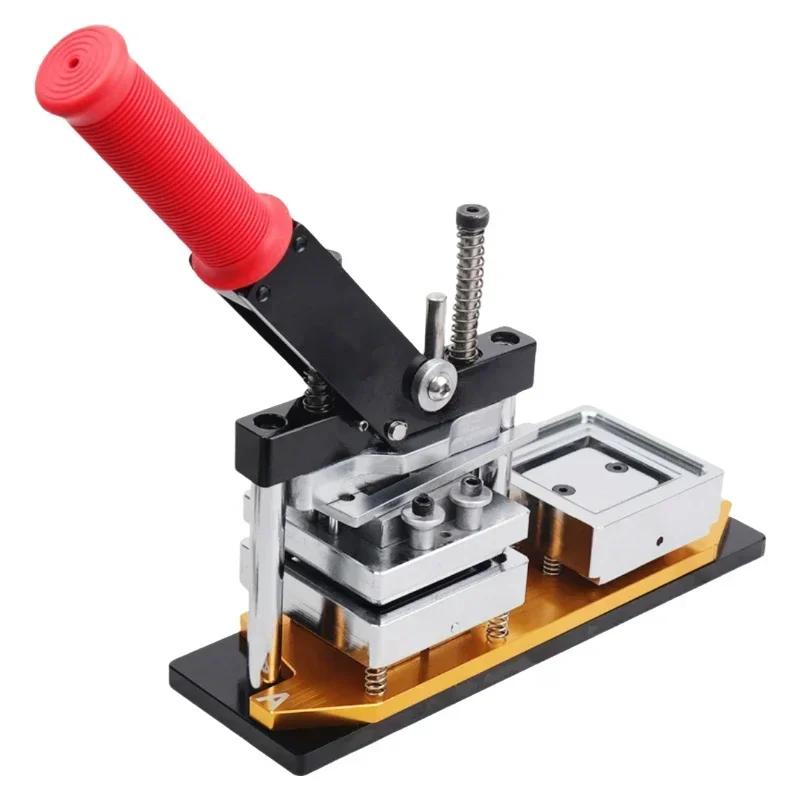 NewNew in stock 63.5*63.5mm 2.5 Inch Photo Square Button Badge Fridge Magnet Making Machine Magnet Photo Making Machine
