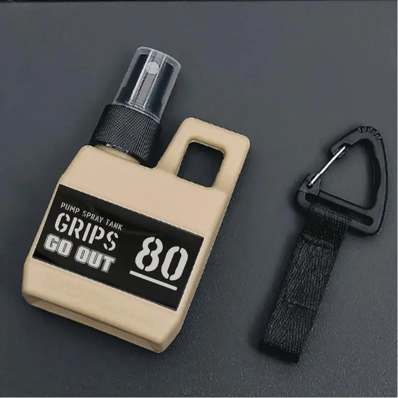 في الهواء الطلق طارد البعوض رذاذ زجاجة التخييم السفر المحمولة رذاذ زجاجة تطهير زجاجة 80 مللي زجاجة رذاذ التكتيكية