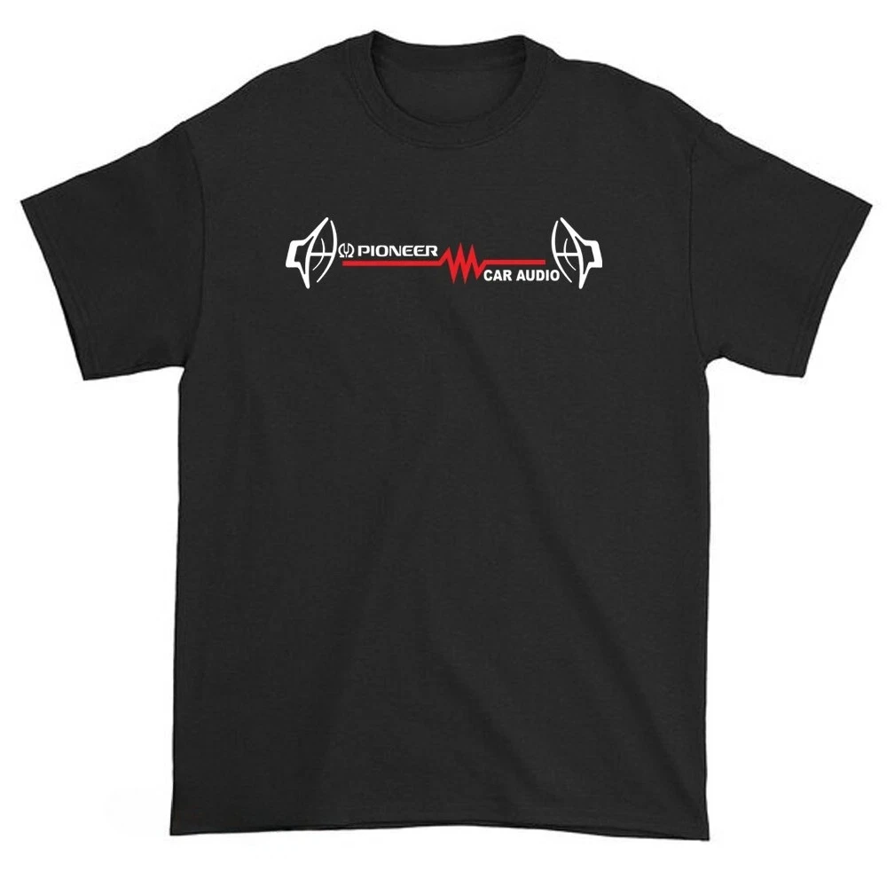 New Pioneer Car Audio Logo Men's T-Shirt American High-end Luxury Unisex Style Both of Men and Women