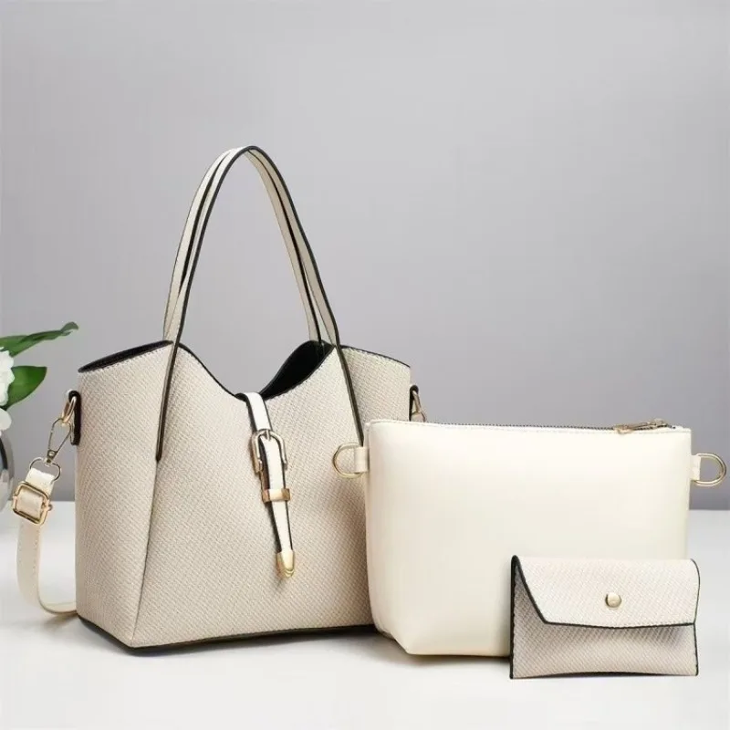 Elegant Large Diaper Bag Ladies Capacity Handbag Leather Crossbody Shoulder Messenger Purse Tote Designer