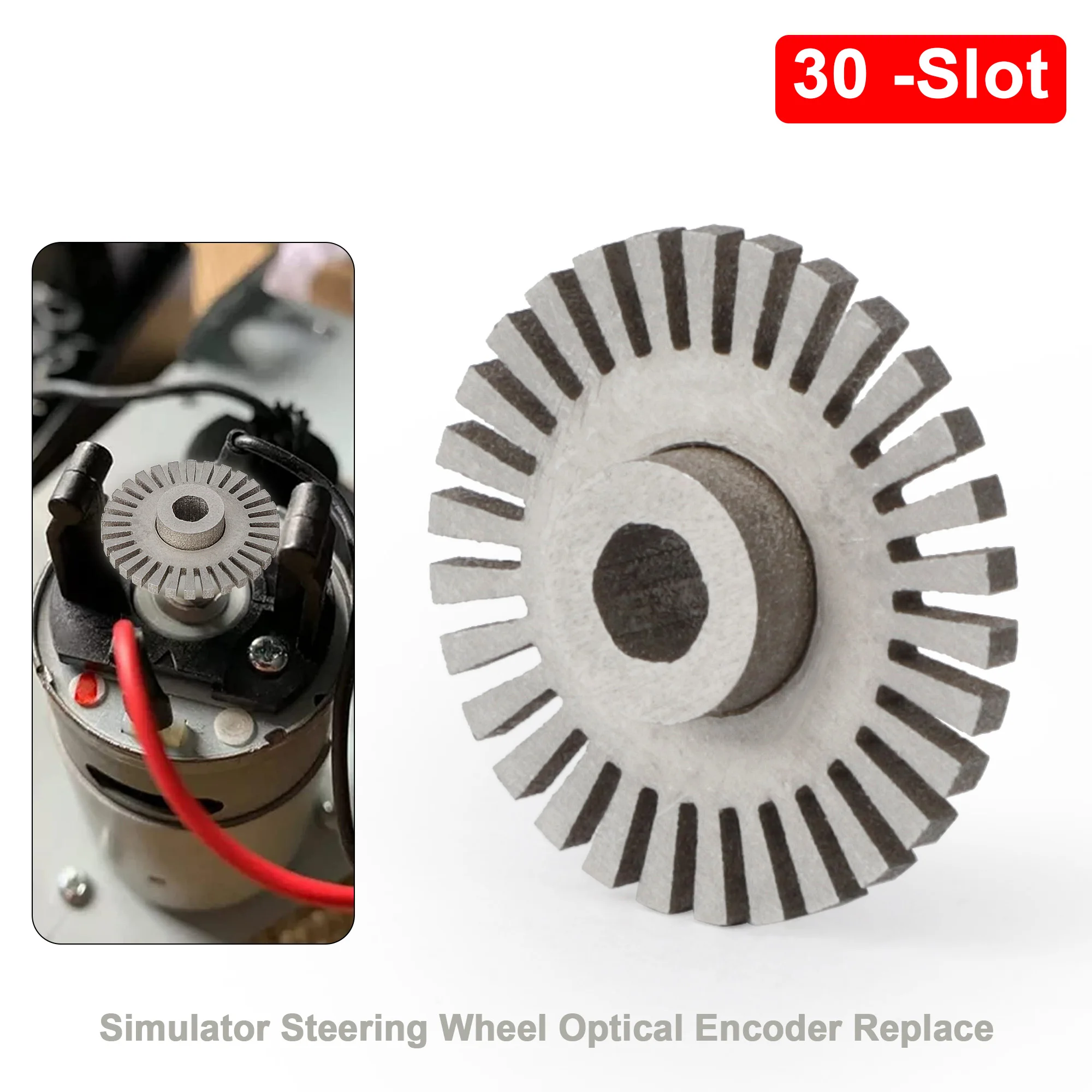 

30 Slot Steering Wheel Optical Encoder For Logitech New G27/ Driving Force GT Simulated Racing Rally Steering Wheels Accessories
