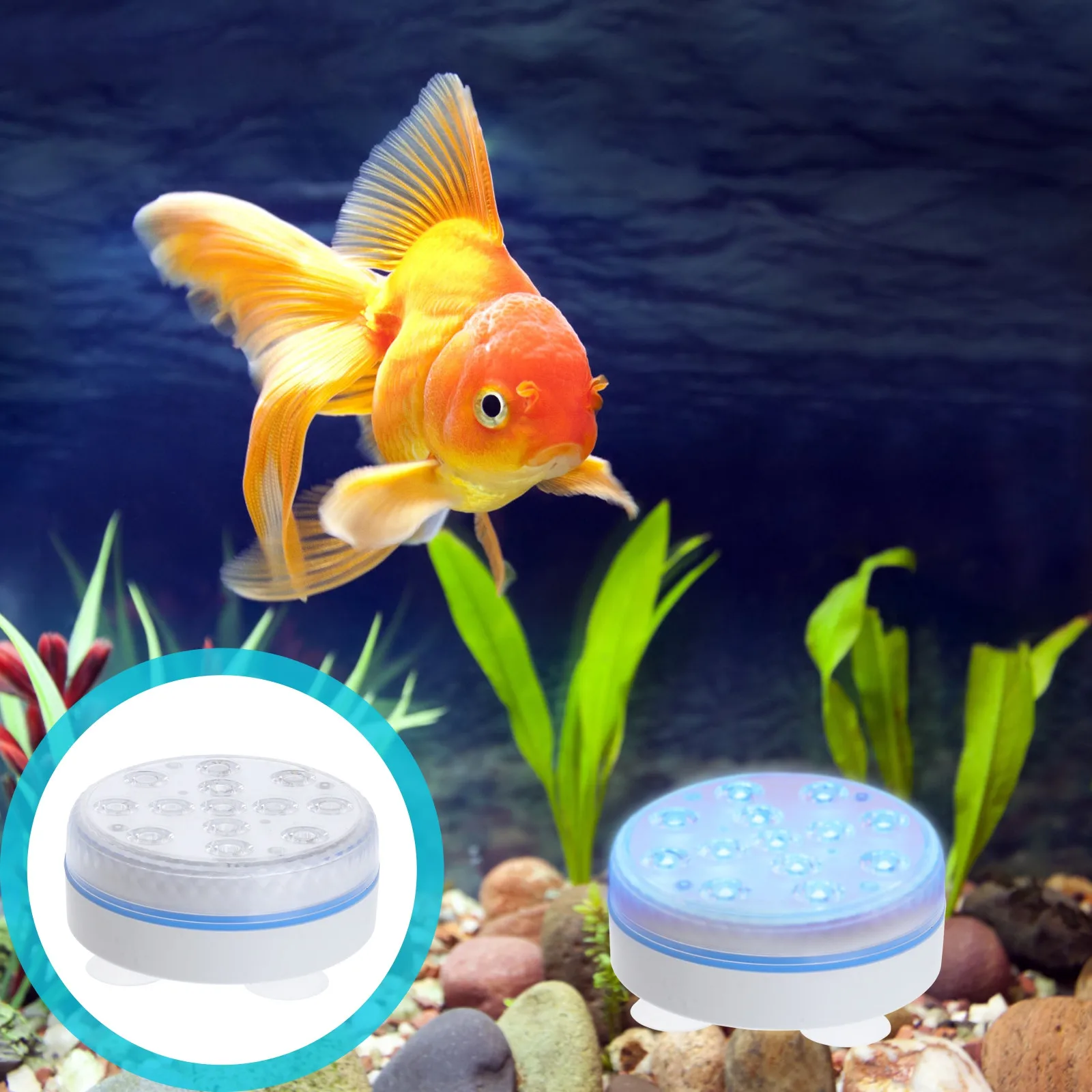 

Белые подводные светодиодные светильники с простым управлением (вкл/выкл), погружные, водонепроницаемые, для свадеб, вечеринок, бассейнов, фонтанов