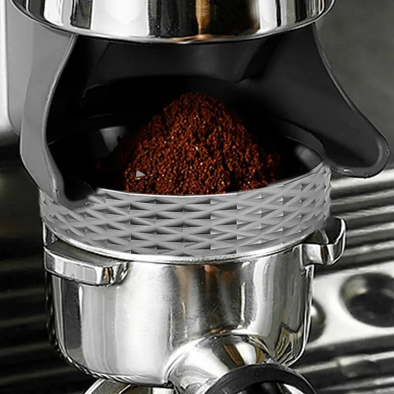 Anneau de Dosage Magnétique pour Machine à Café, Accessoire Robuste en Alliage d'Aluminium, Multifonctionnel et Innovant