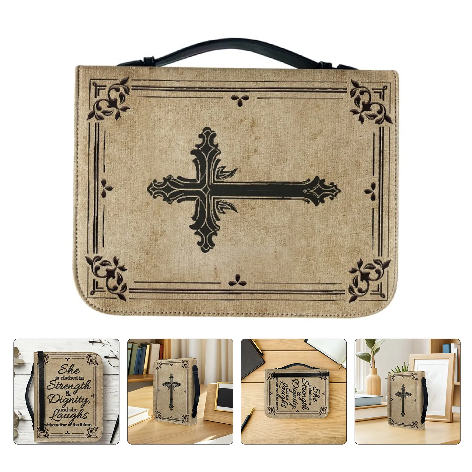 Book Storage Bag Bible Carrier for Women Case Books Carrying Bags Cases