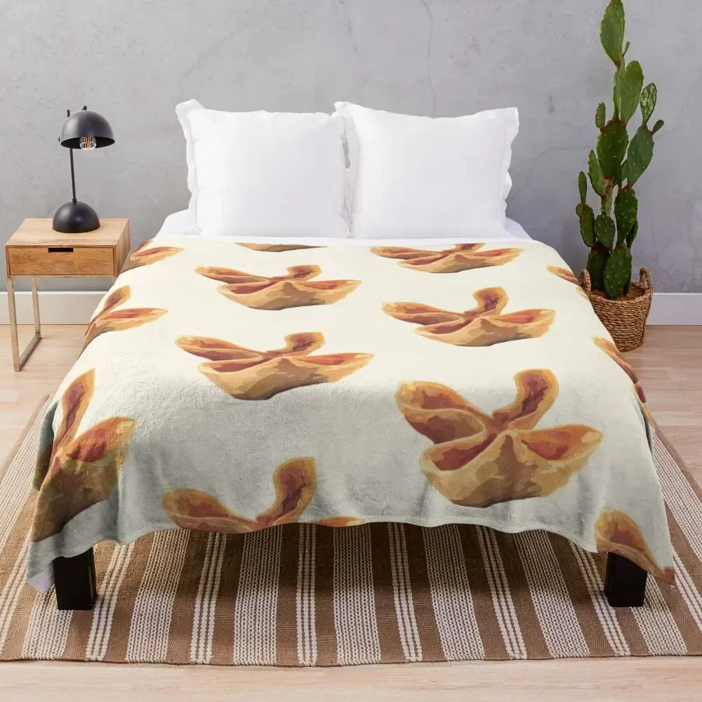 

Crab Rangoon Throw Blanket