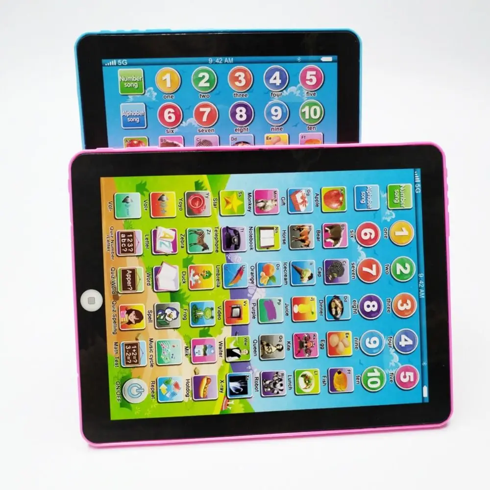 Máquina de lectura de puntos de voz de ordenador de simulación, Educación Temprana, simulación de idioma preescolar, Mini tableta, almohadilla de aprendizaje