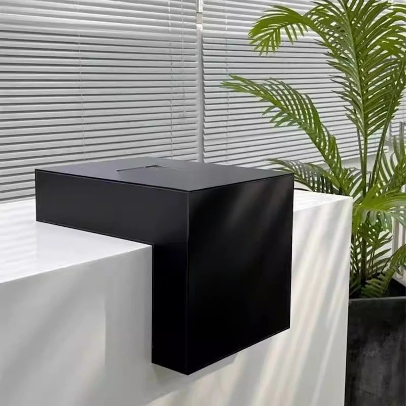 Acrylic shelf L-shaped display stand window display table