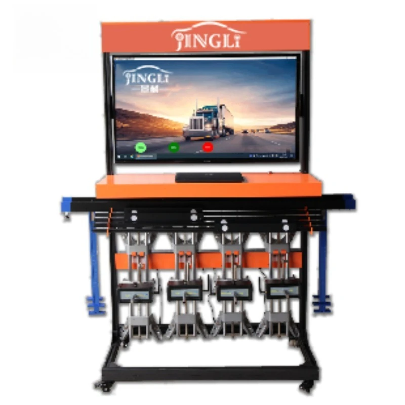 2026Truck four-wheel aligner Wheel bridge four-wheel aligner Tire detection equipment Special aligner for passenger cars and tru
