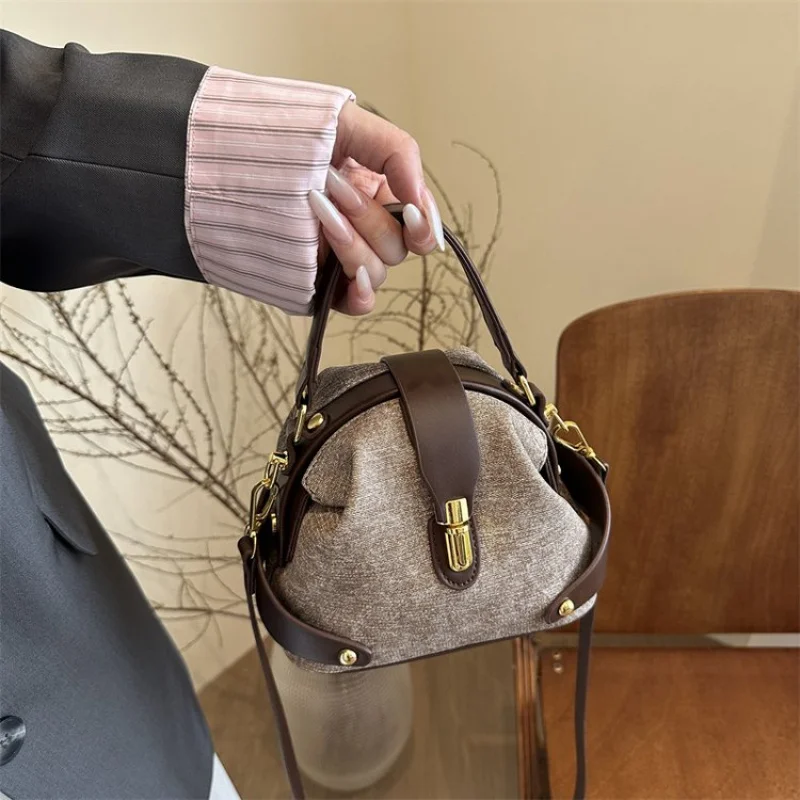 

Популярная классическая высококачественная кожаная женская сумка на плечо, роскошная брендовая модная элегантная винтажная повседневная сумка ​