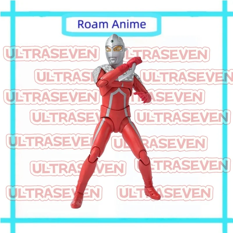 Figurka anime Bandai S.H.F ULTRASEVEN, figurki akcji, zabawki, prezenty dla dzieci, kolekcjonerskie, od ręki, modele, ozdoby, oryginalne