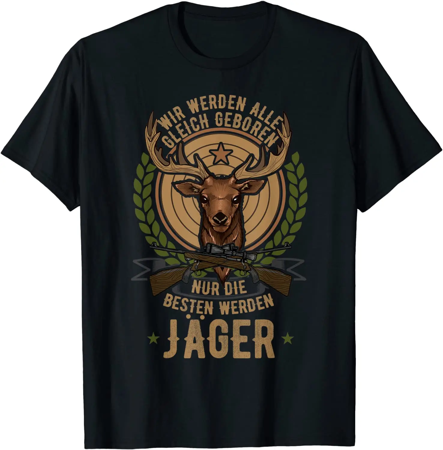 

Die Besten Werden Hunter Slogan Hunting Deer Gift T-Shirt. Summer Cotton Short Sleeve O-Neck Mens T Shirt New S-3XL