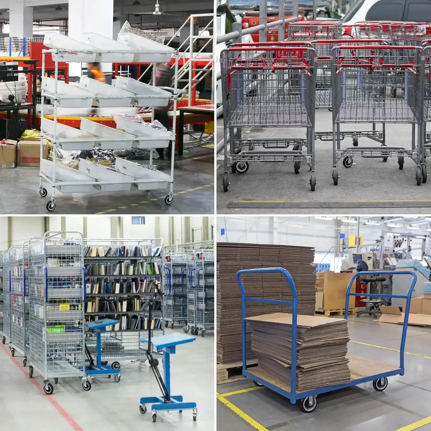 

[XMSJ] Колеса для тележки длиной 5 дюймов, полиуретановые колеса для тележки с осью 5/16 дюйма, сменные ролики (5 дюймов, 20 шт. в упаковке 【отверстие 5/16 дюйма】)