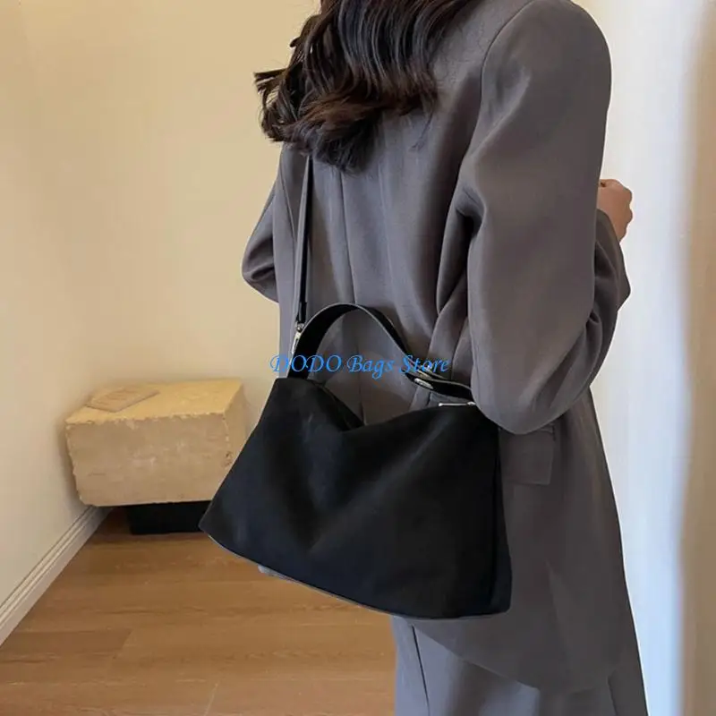 

E8FB Elegant Handbag Top Handle Bag Casual Women's Crossbody Purse for Girl