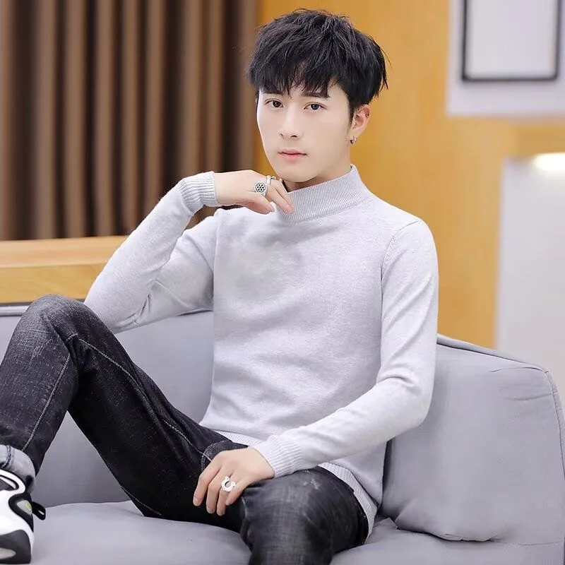 

Мужская футболка Mid-Thi Long Sve High Ne Fce на подкладке, базовый слой, теплое нижнее белье, осенне-зимняя повседневная одежда