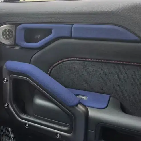 

For Jetour Traveler T2 2023 2024 2025 Super Suede Car Door Switch Inner Handle Panel Trim Strip Cover Door Interior Accessories