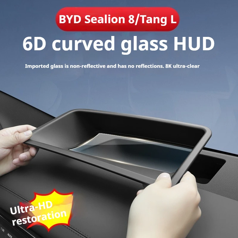 

Fit For BYD Sealion 8 Tang L Dmi/P EV Head-Up Display Protection Cover Dashboard HUD Protection Frame EV Interior Modification