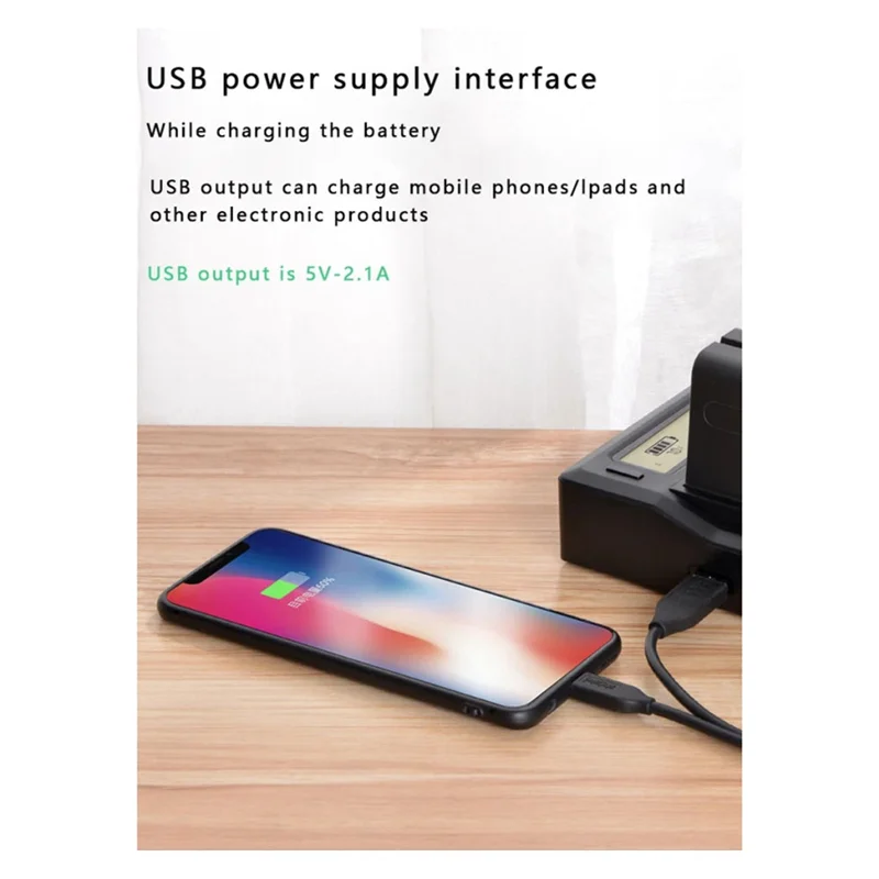 New-For Sony NP-F970 NP-F960 NPF960 NP-F770 NP-F750 Camera Battery Fast Charger NP-F960 NP-F950 NP-F770 NP-F750 EU Plug