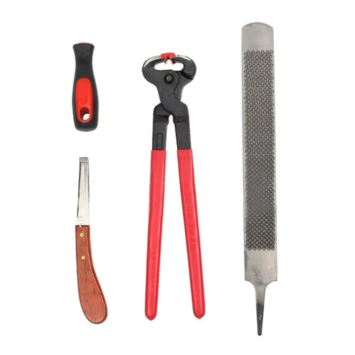 A74U Goat Hoof Trimmer Detailing Tools Equine Nails Trimming Set for Livestock Grooming and Shearing