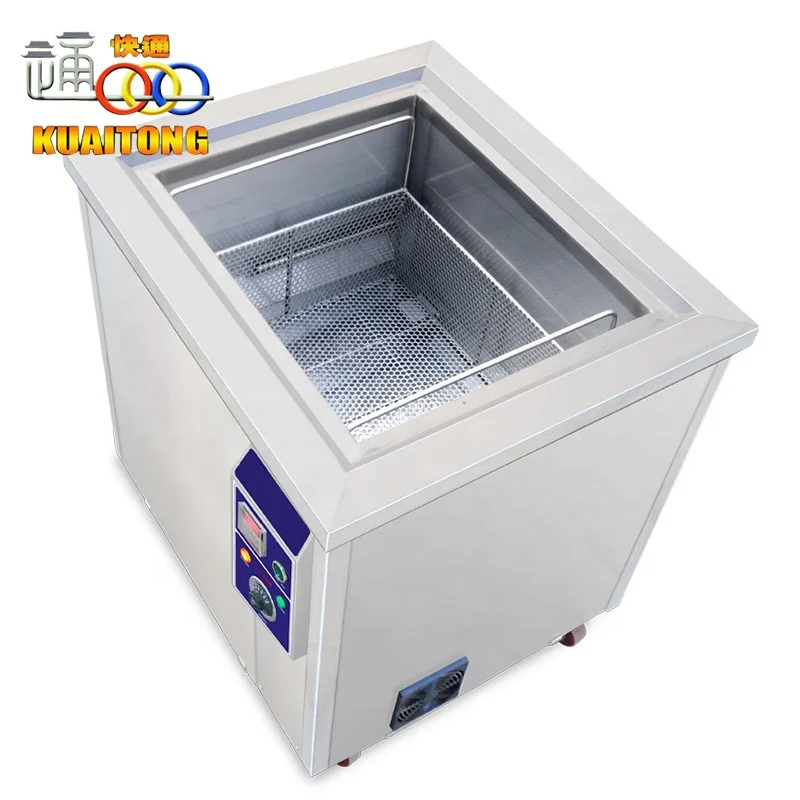 Large Vibration Wave Kitchen Cleaning Equipment Machine Fume Cleaning Tank With Heating Tube