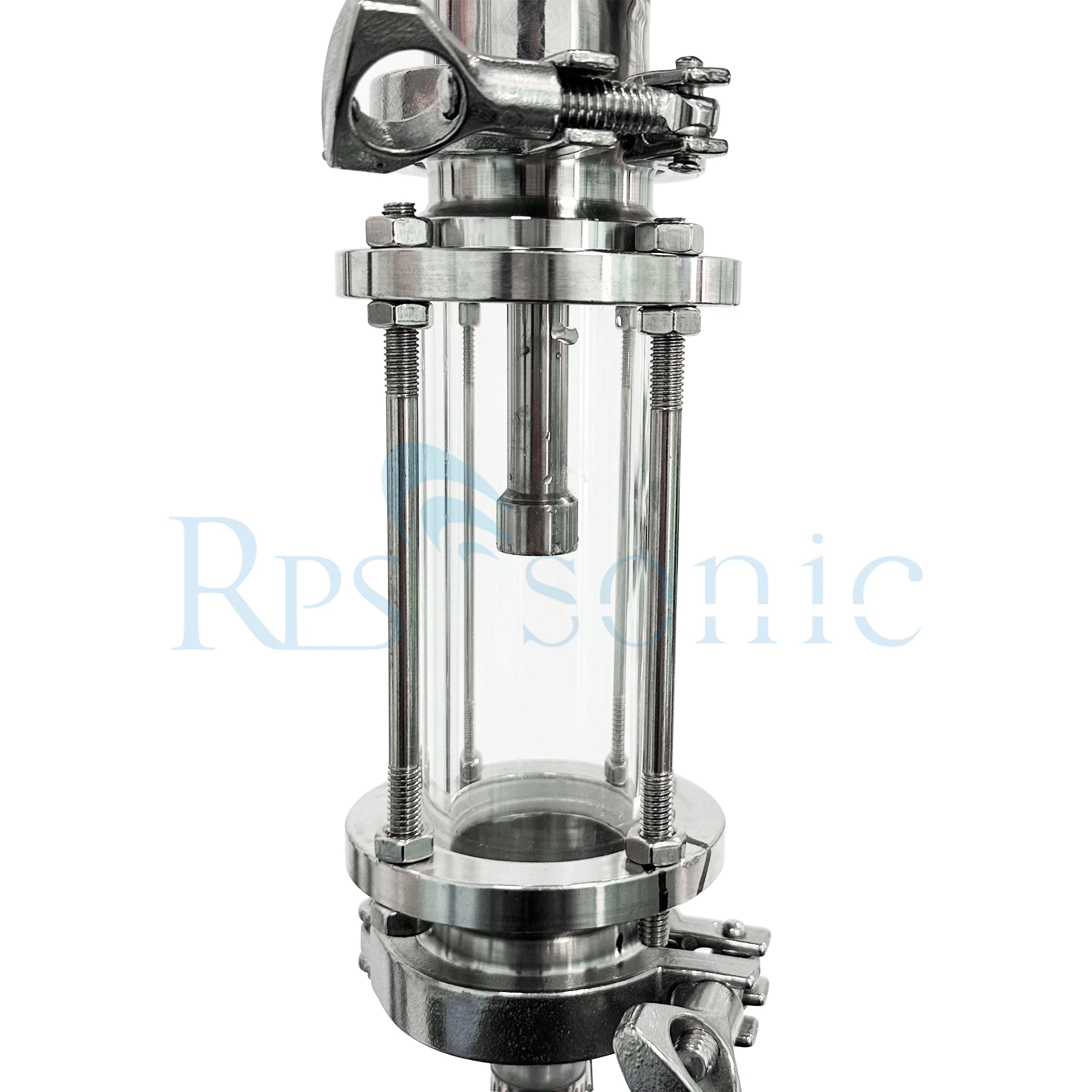1000w Ultrasonic Homogenizer Sonicator liquid mixer extraction machine with glass reactor with pump