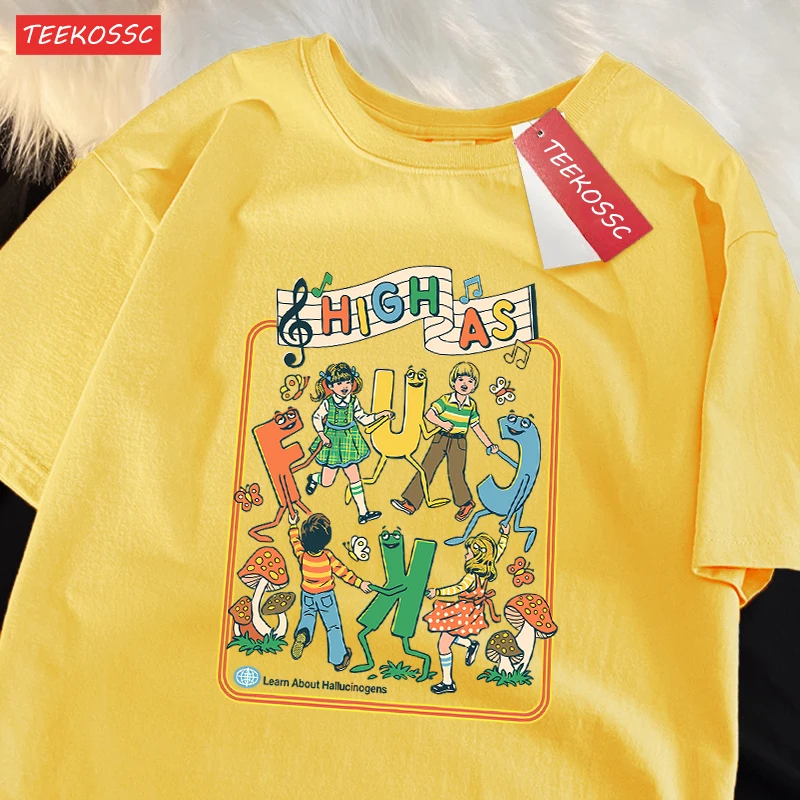 

Женская базовая модная футболка с принтом Happy Playing Children, летняя футболка с круглым вырезом, повседневная свободная одежда, хлопковый дышащий топ Y2K