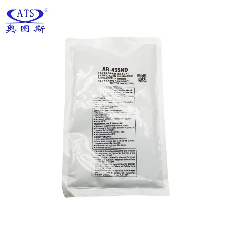 1PC AR-455ND AR455ND Developer Powder For Sharp AR 350 450 351 451 355 455 AR350 AR450 AR351 AR451 AR355 AR455 Compatible
