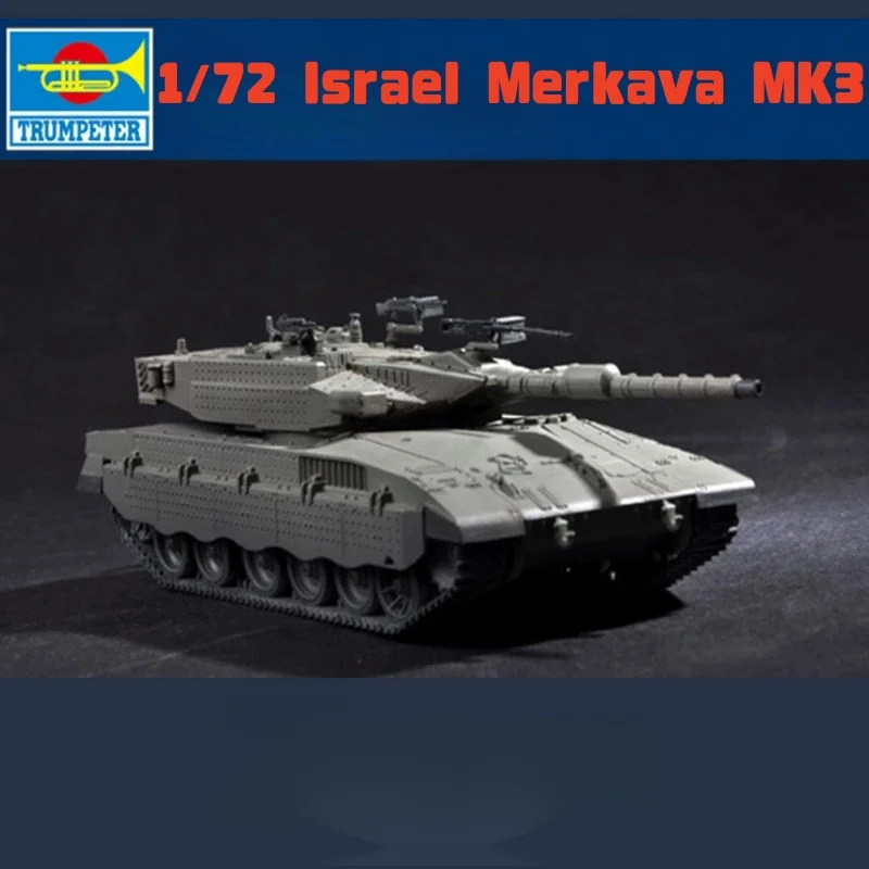 TRUMPETER 1/72 Israel Merkava MK3 Main Battle Tank Assembly Puzzle Model