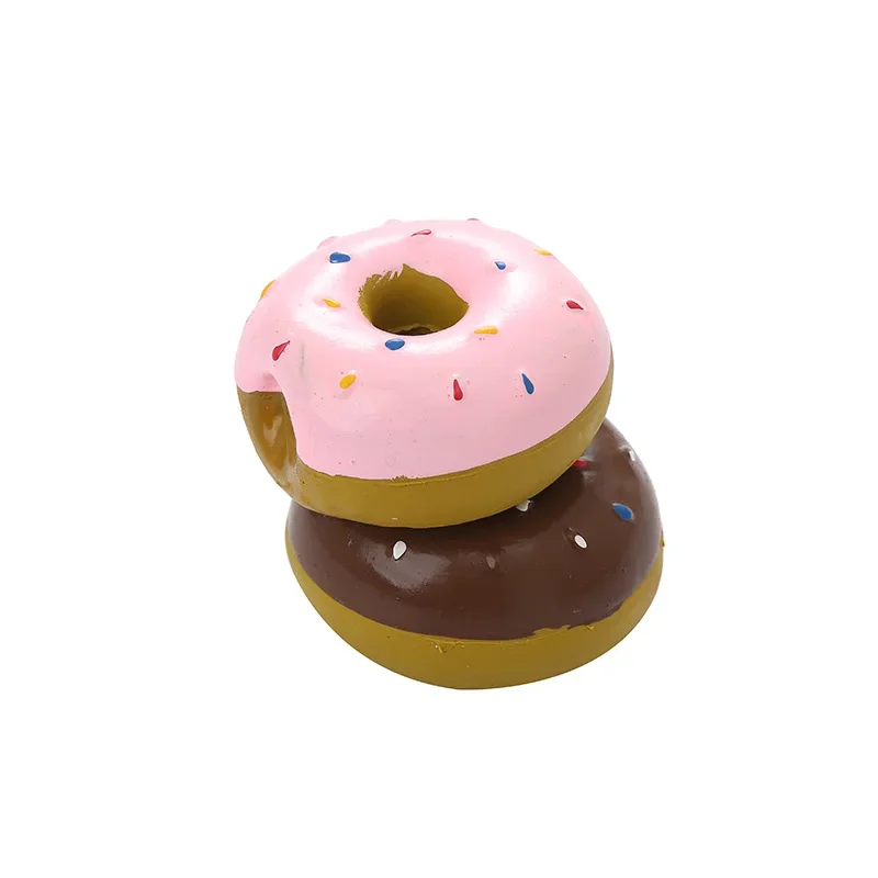 Pet Voice Toy Latex Cute Simulation Donut Grinding Teeth To Relieve Boredom Dog Pet Toy