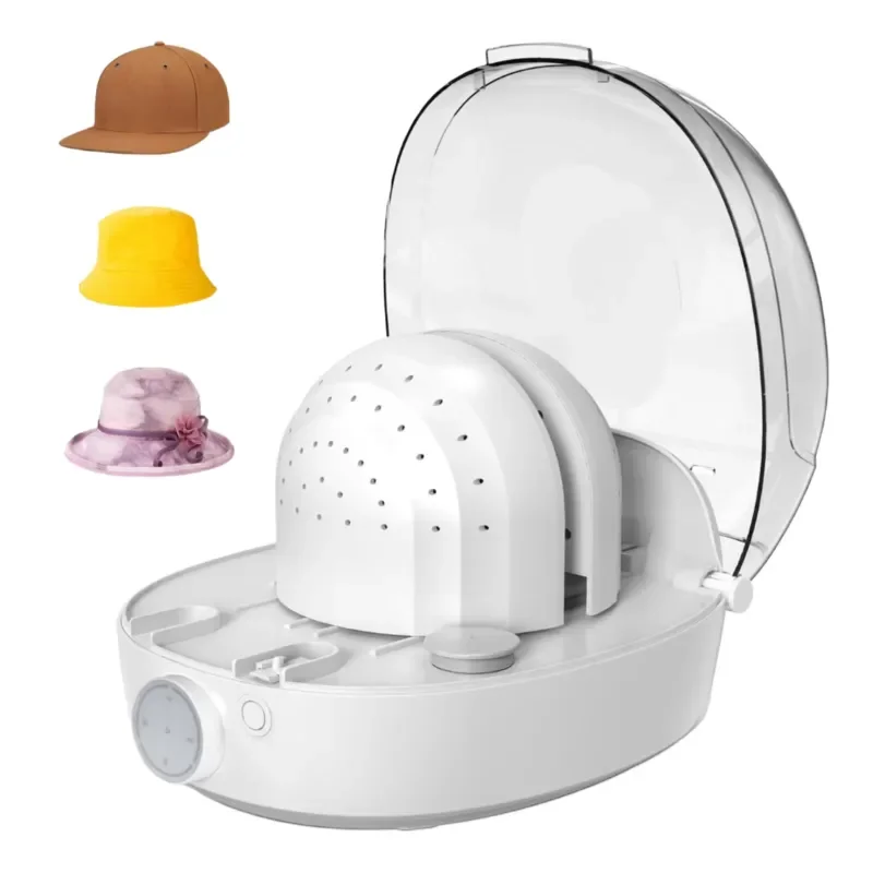 Automatic Electric Hat Wig Care Machine Portable Dry Setting Ironing Cleaner Suitable for Various Hat Types Supports