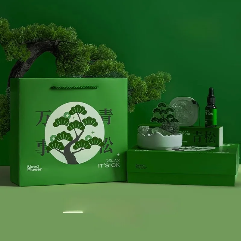 

Креативный ароматический камень-украшение: практичный подарок на день рождения для коллег, новая китайская ароматерапевтическая подарочная коробка