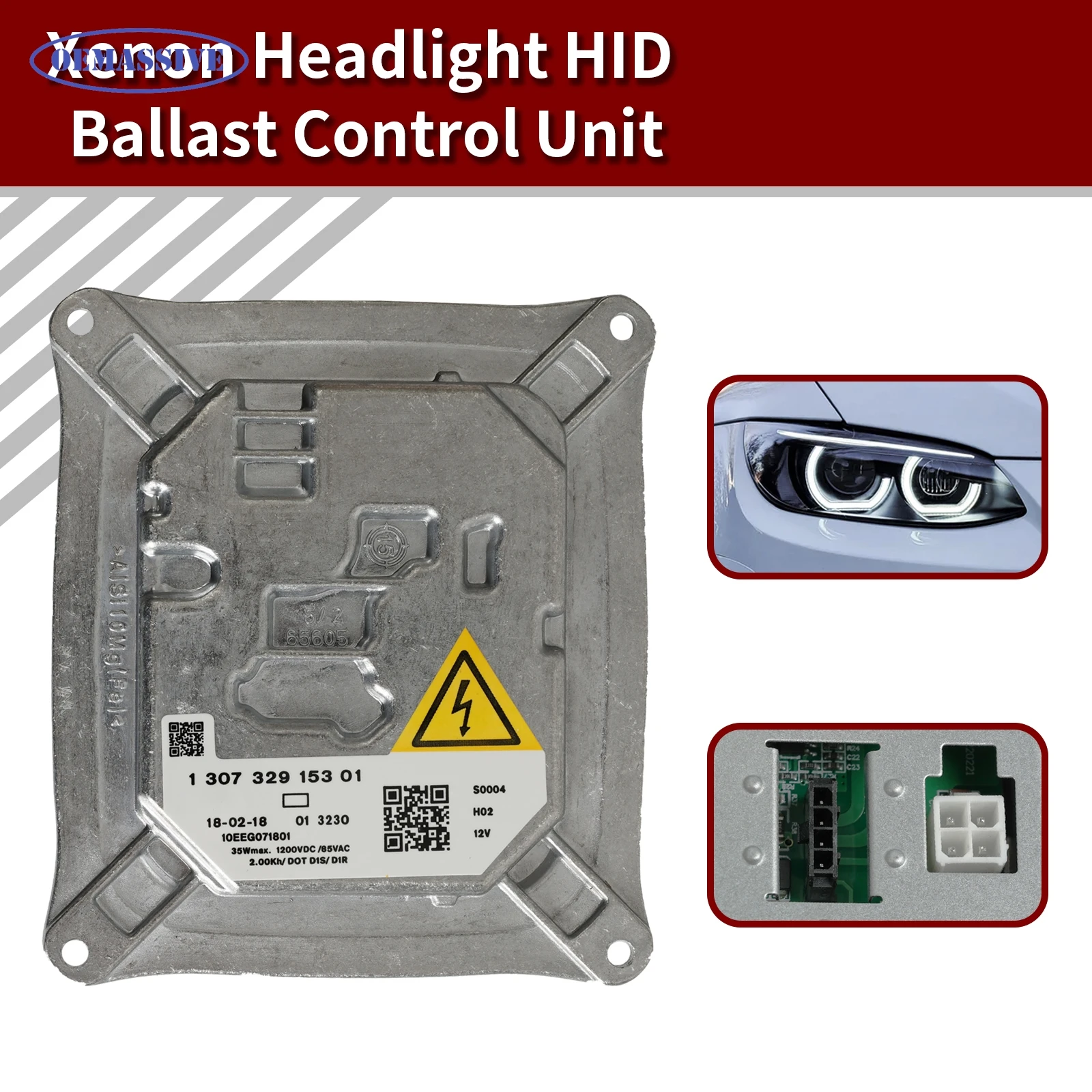 Блок управления балластом ксеноновых фар 130732915301 для BMW 3 серии, Audi, Subaru Outlook, Cadillac DTS, для Jeep