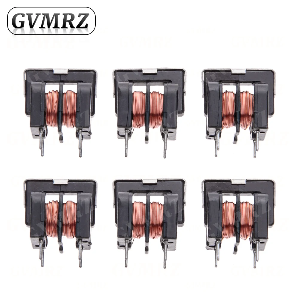 5PCS UU9.8 Common Mode Choke Inductor 10mH 20mH 30mH 40mH 50mH For Filter Pitch