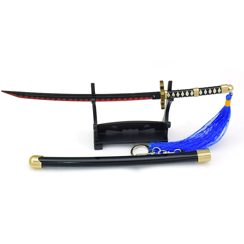 26 センチメートル武器刀ロロノア・ゾロ近接ノーカット安全合金剣アニメコスプレ周辺モデル刀サムライおもちゃナイフ男の子のための