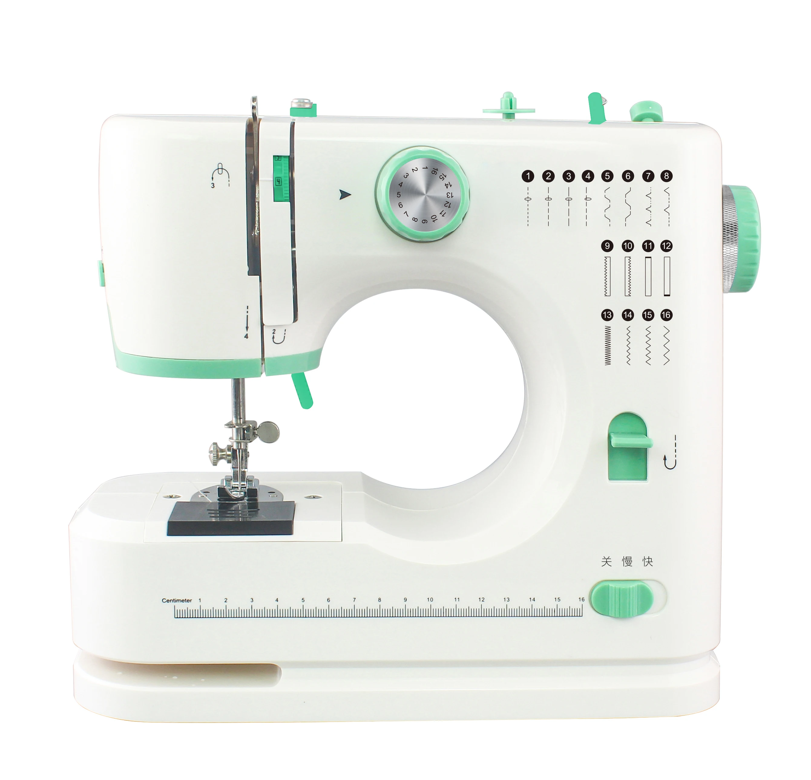 

apparel machine parts fhsm 520 16stitches mini portable house hold sewing for home use